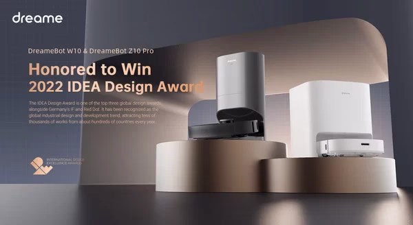 2022 idea design award dreame technology collects new international design accolades