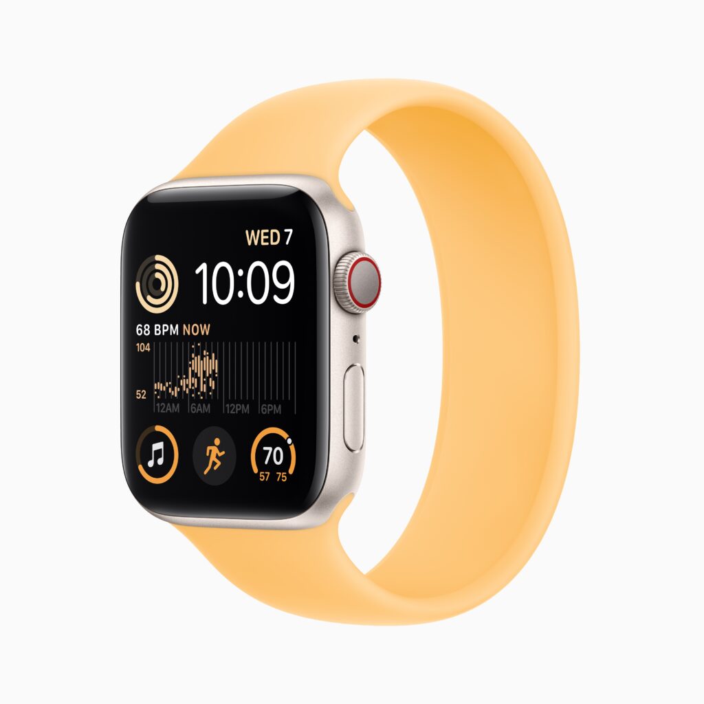 Apple Watch SE aluminum starlight 220907