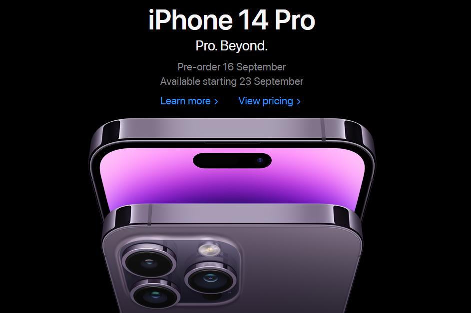 The New Apple iPhone 14 and iPhone 14 Pro Pre-Orders in Malaysia Starts
