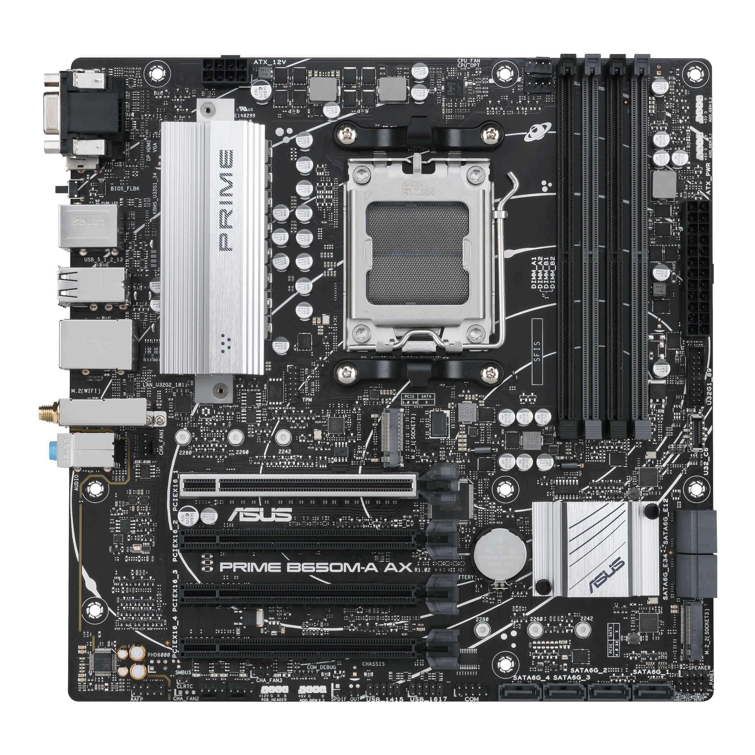 1 Prime B650M A AX 2D