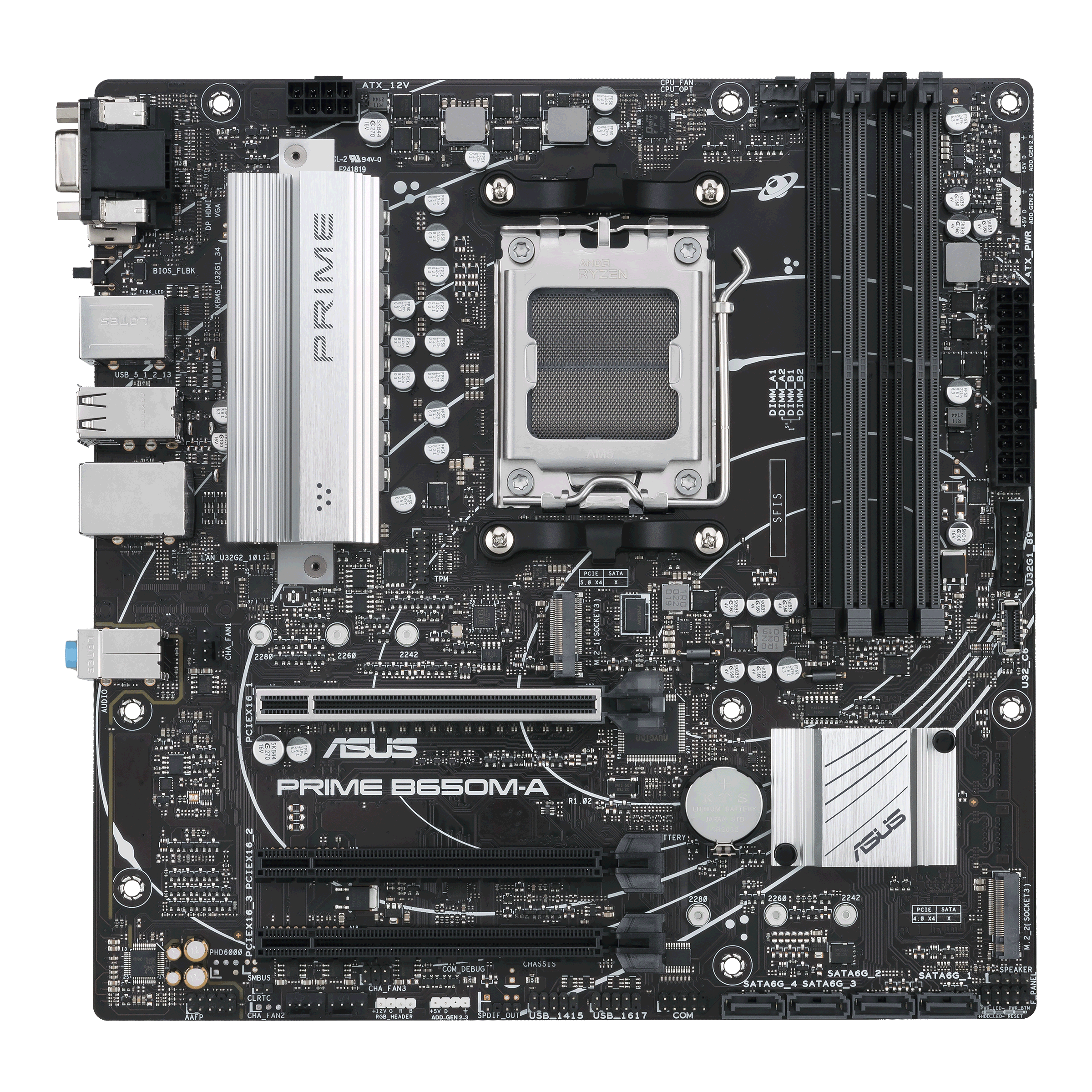 1 Prime B650M A 2D
