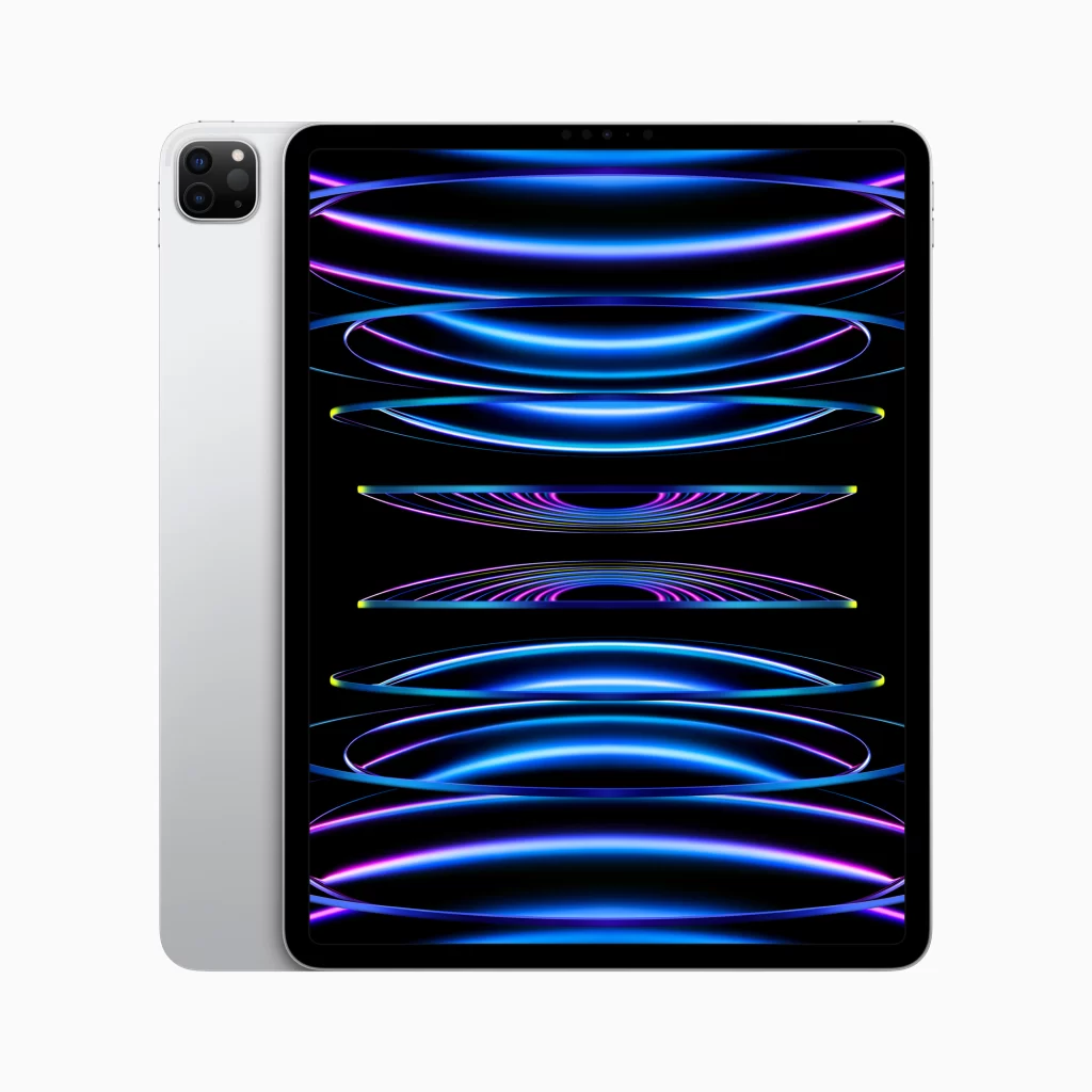 Apple iPad Pro silver 2up 221018