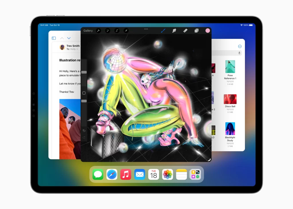 Apple iPadOS 16 Pro feature Stage Manager