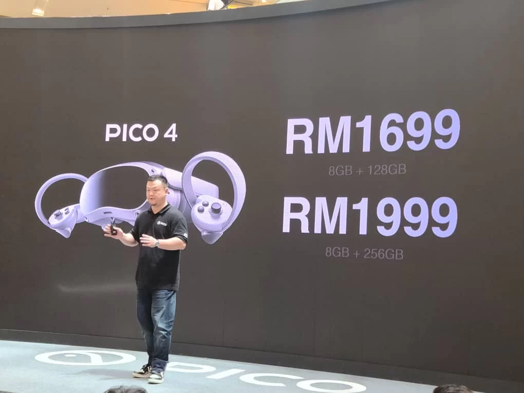 PICO 4 Stand alone Headset Available in Malaysia for MYR1,