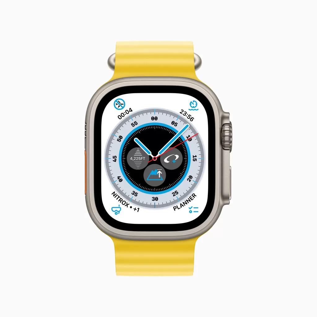 Apple Watch Ultra Oceanic Plus Complications