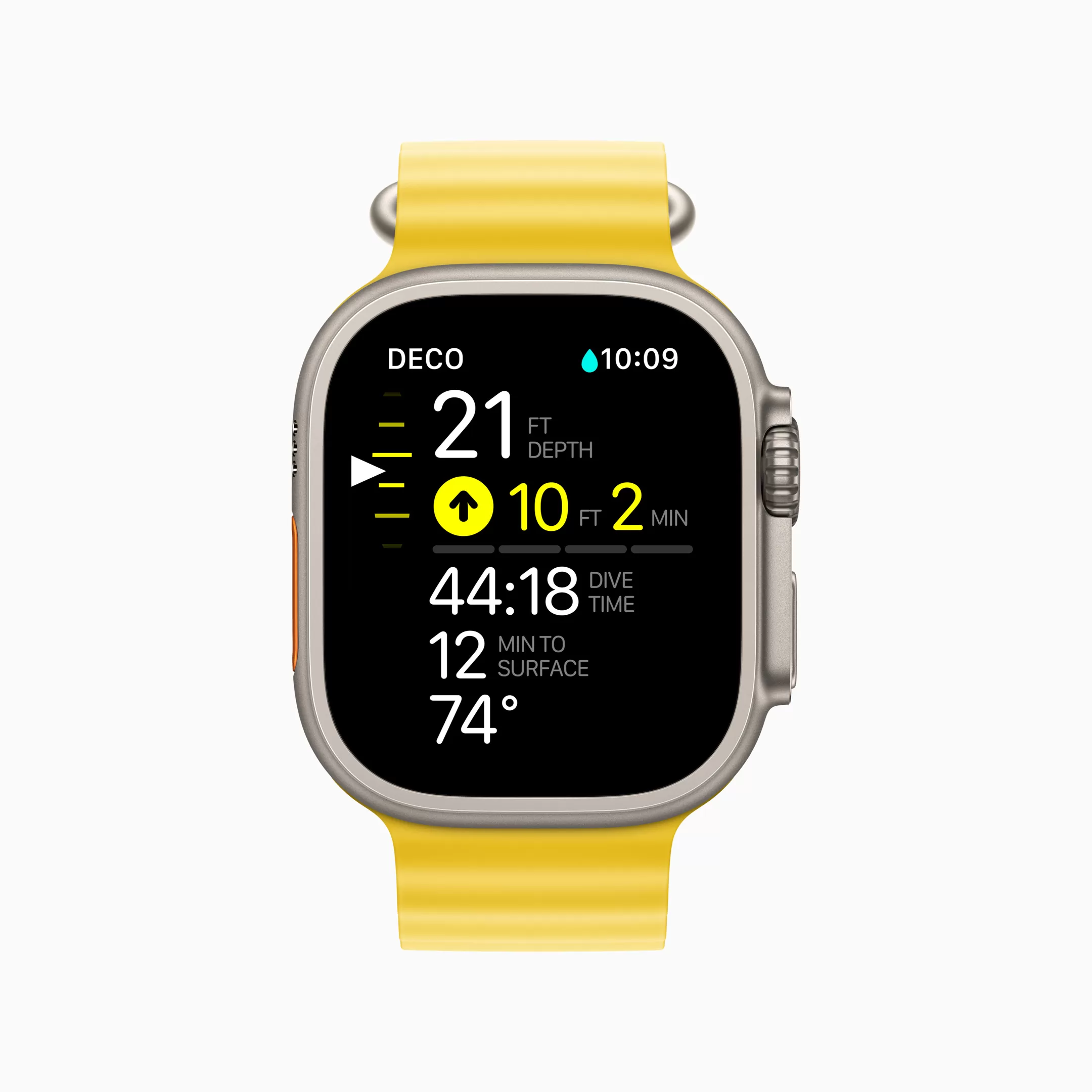 Apple Watch Ultra Oceanic Plus Dive Depth