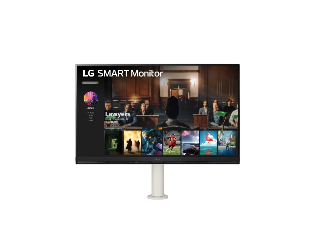 LG SMART Monitor product 32SQ780S 01