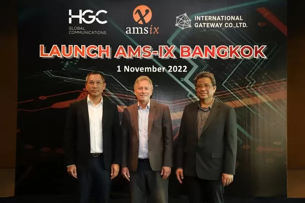 hgc ams ix and igc launch a new internet exchange in bangkok thailand