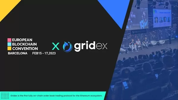 gridex protocol the first ever fully on chain order book on ethereum sponsors europes premier blockchain event 2