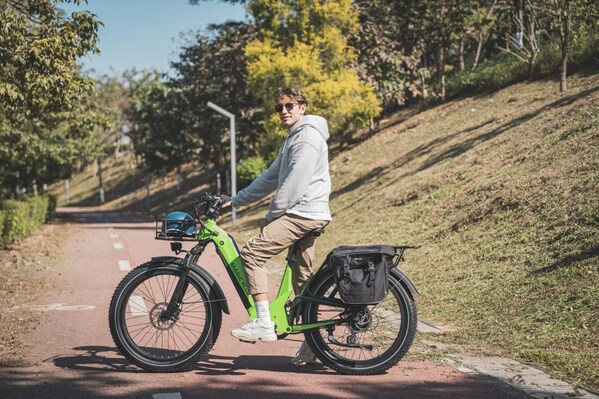 The first full suspension step thru ebike suv