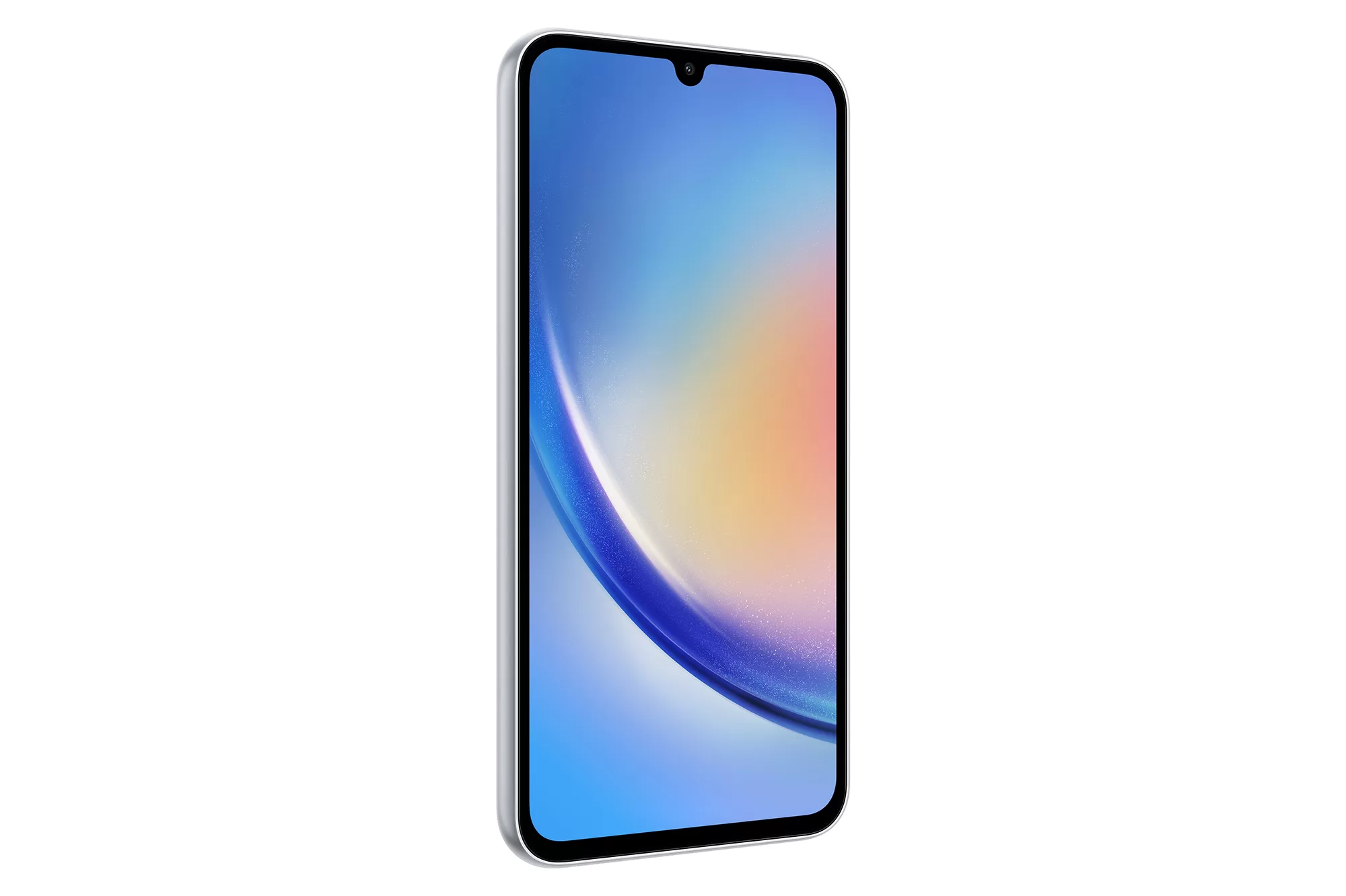 031 galaxy a34 5g amazing silver front l30