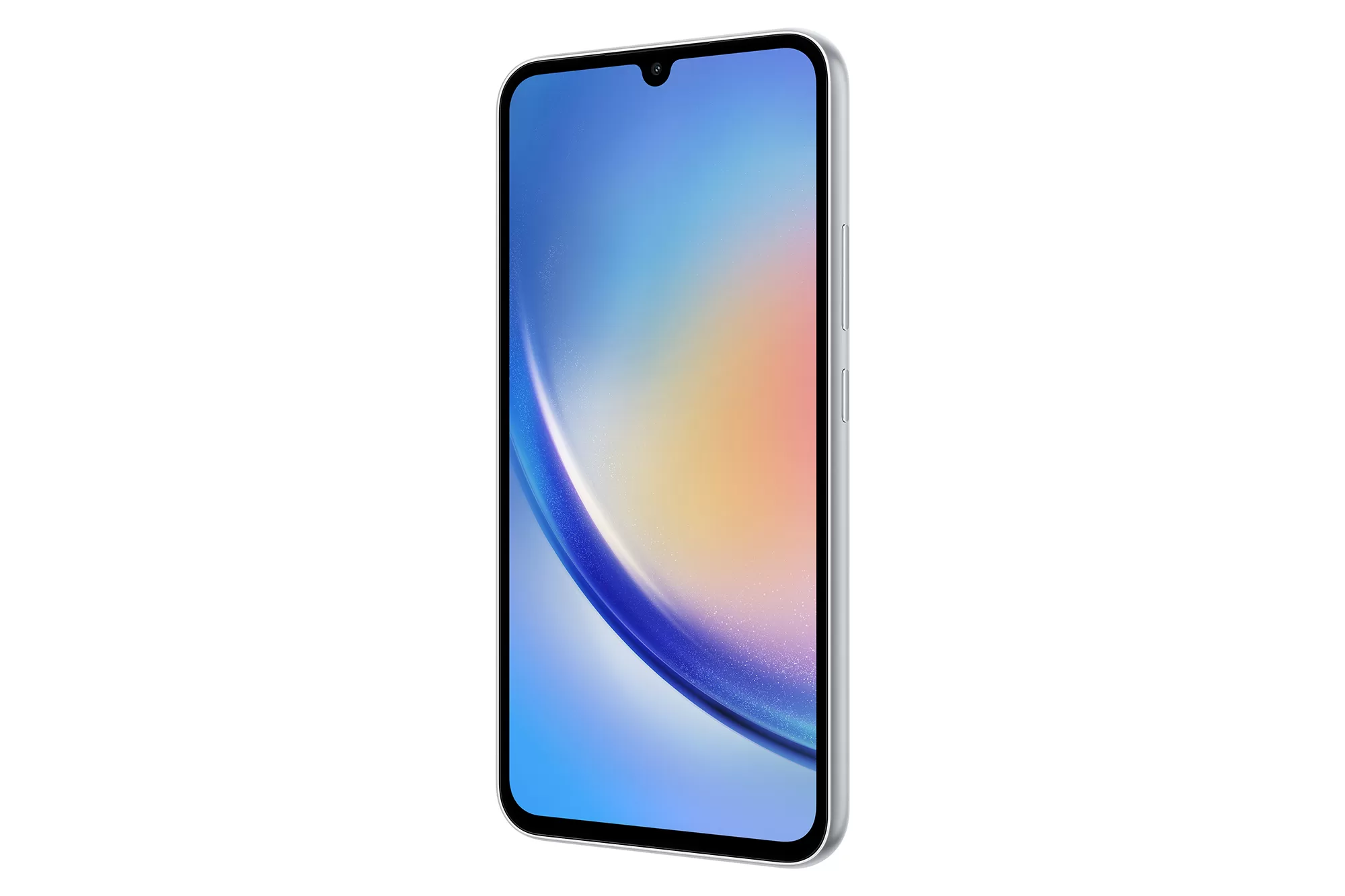 032 galaxy a34 5g amazing silver front r30
