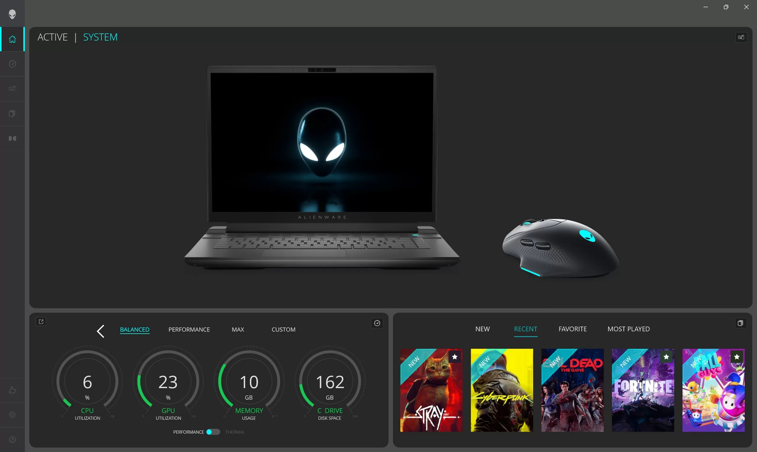 Alienware Command Center AW620M
