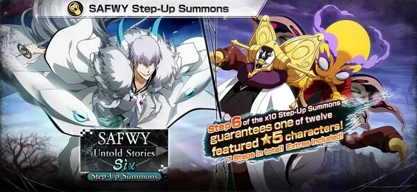 bleach brave souls safwy step up summons untold stories six begins friday march 31st