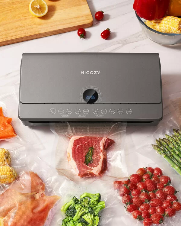 hicozy launches the industry first vacuum sealer with magnetic auto sealing technology