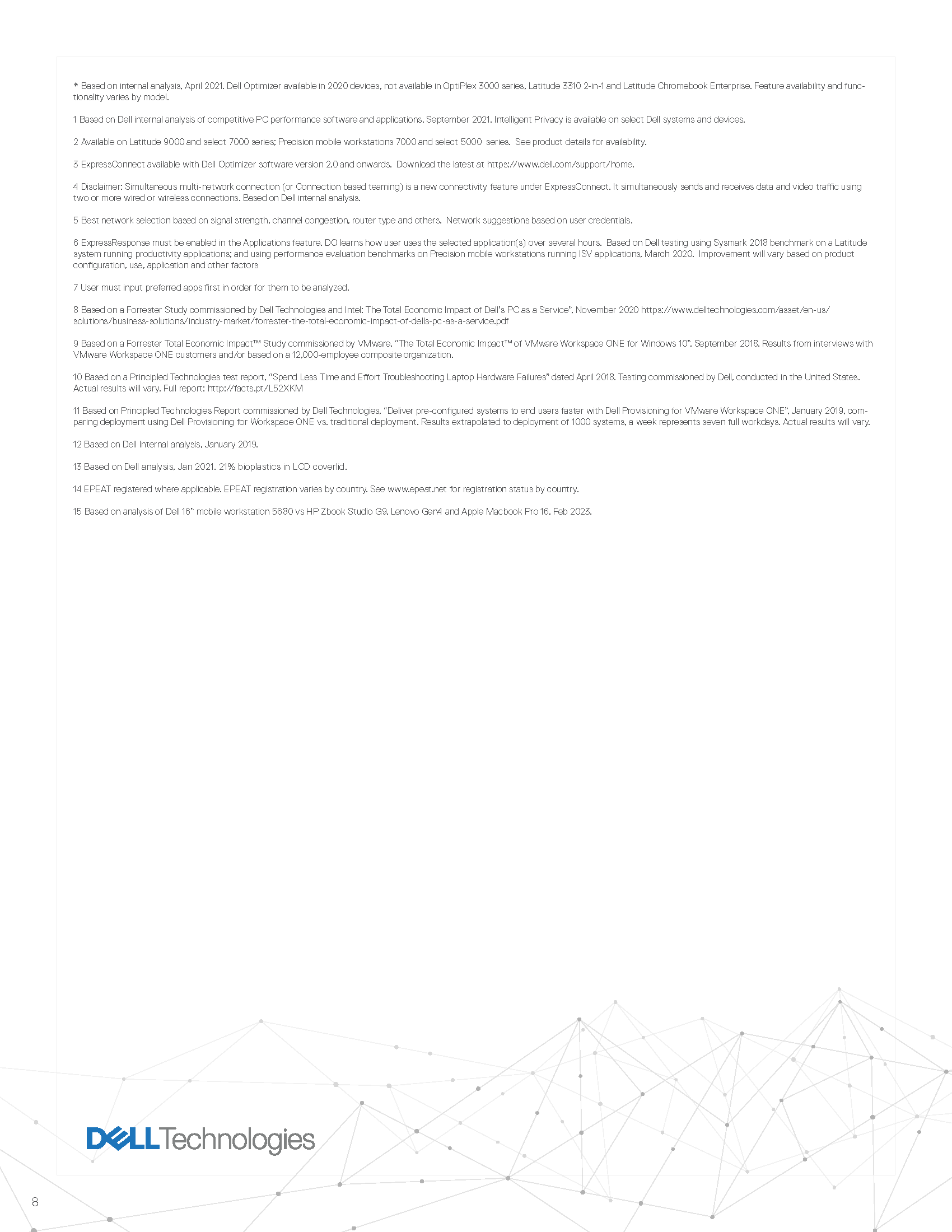 precision 5680 spec sheet Page 8