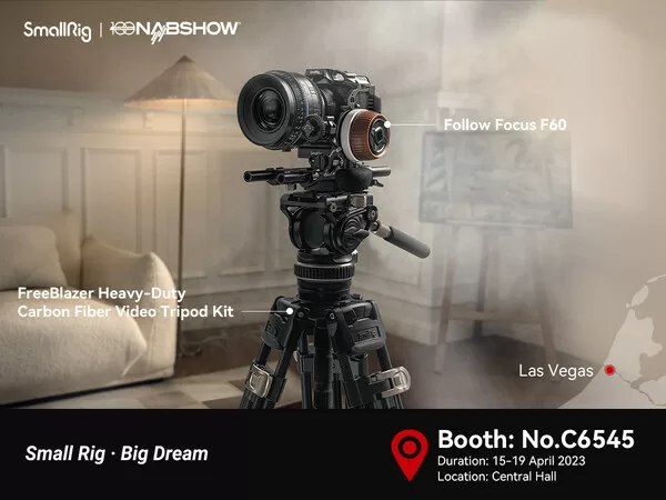 smallrig exhibits two new products at the nab 2023 centennial show in las vegas