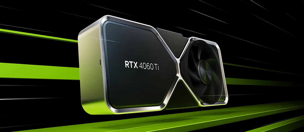 In the NVIDIA Studio GeForce RTX 4060Ti GPU
