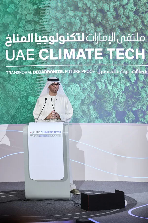 COP28 President Designate Calls for Action to Transform, Decarbonize and Future Proof Economies at UAE Climate Tech