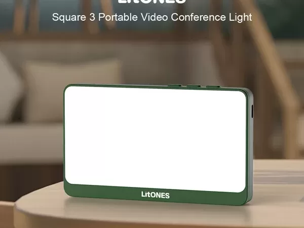 LitONES Launches Square 3 Portable Video Conference Light on Kickstarter, Revolutionizing the Way Professionals Approach Online Meetings