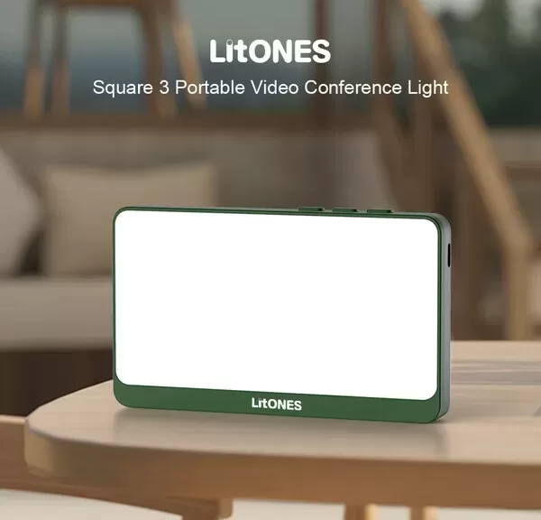 LitONES Launches Square 3 Portable Video Conference Light on Kickstarter, Revolutionizing the Way Professionals Approach Online Meetings