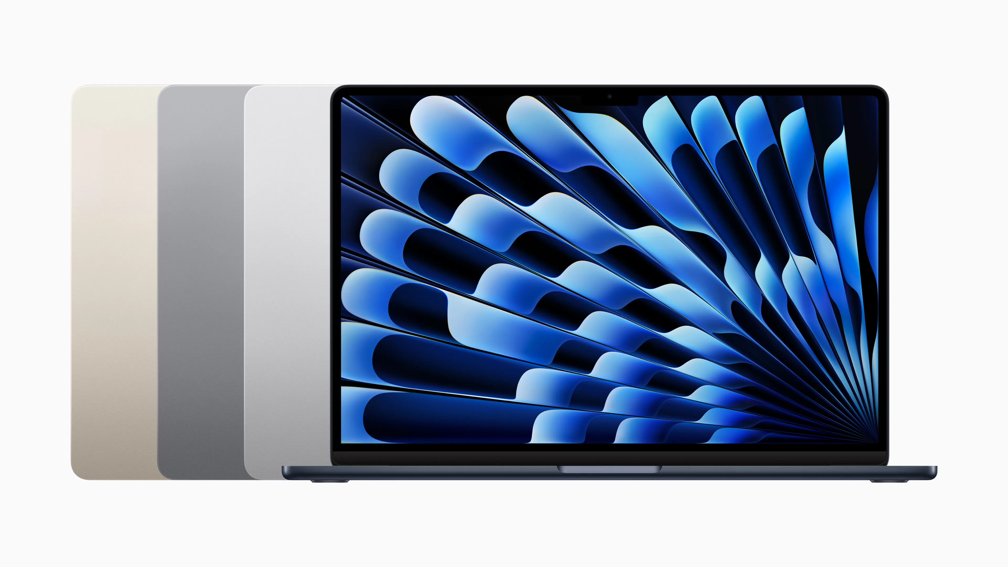 Apple WWDC23 MacBook Air 15 in color lineup 230605