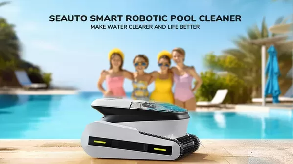 Seauto Launches its First Ever Sonar Navigation Cordless Robotic Pool Cleaner