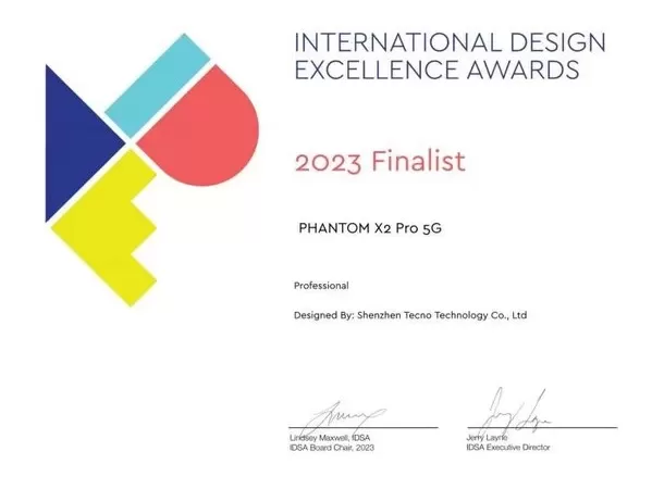 TECNO PHANTOM X2 Pro Wins Featured Finalist at IDEA Award 2023