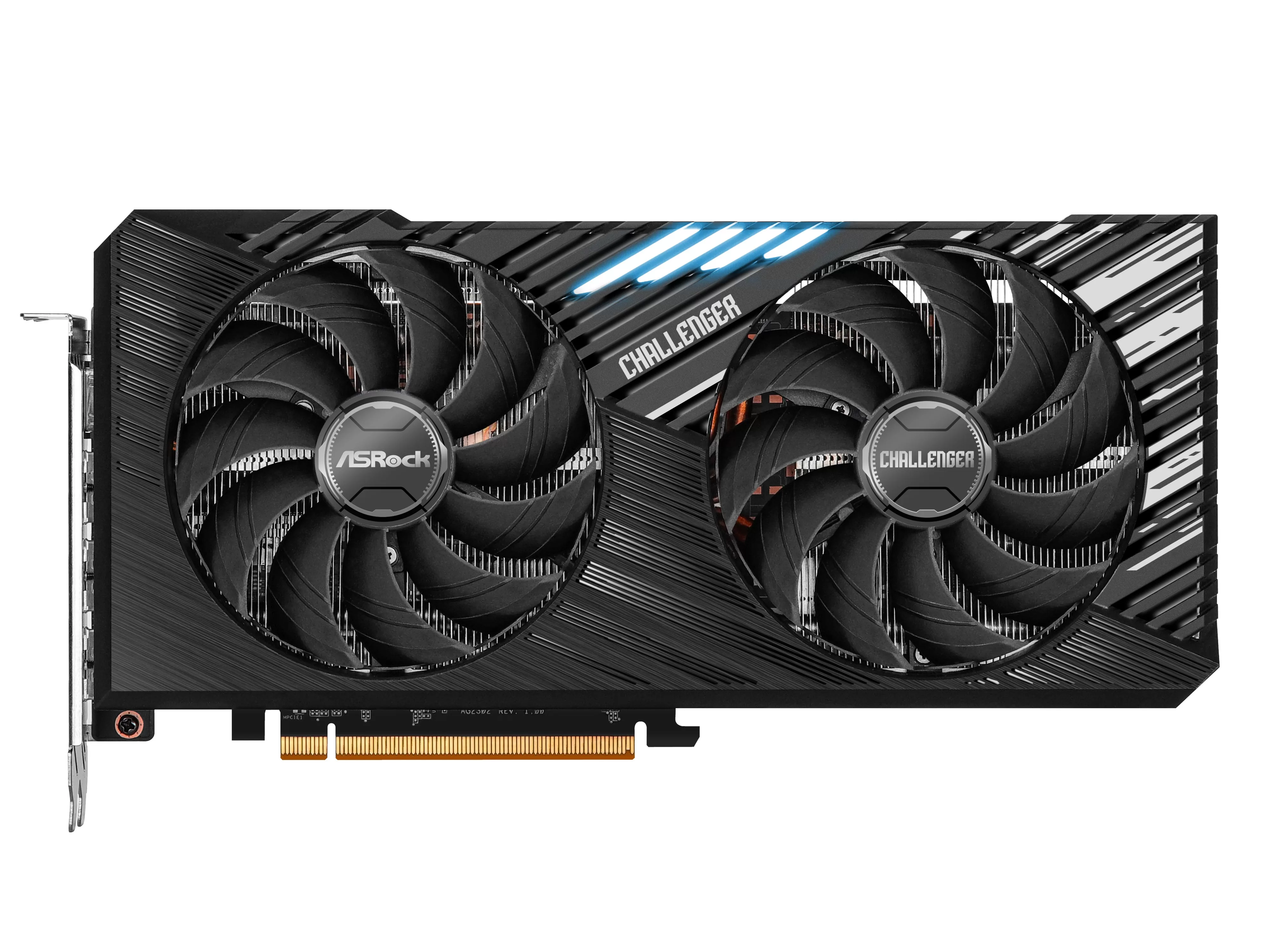 ASRock AMD Redeon RX 7800 XT Challenger 16GB OC Front