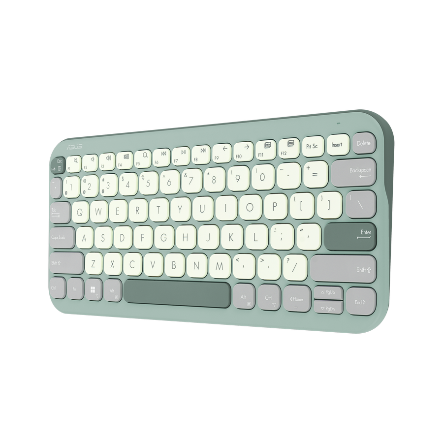 Meet the ASUS Marshmallow Keyboard KW100 A Perky, Fun, Colourful
