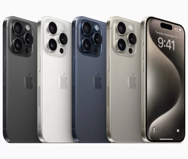 Apple iPhone 15 Pro lineup color lineup 230912