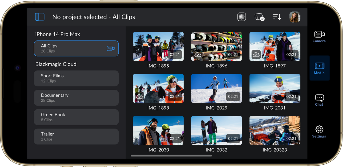 BlackMagic Camera App 8 1