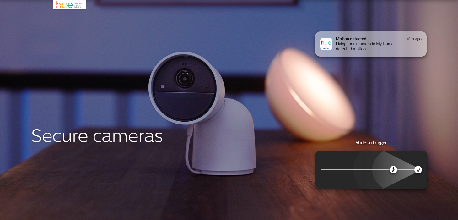 Everything on the Philips Hue Secure cameras