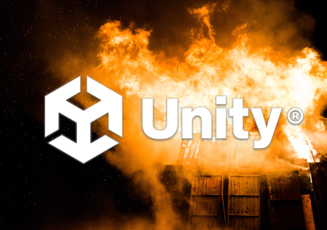 Unity burning