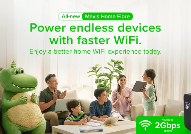 All new Maxis Home Fibre plans up to 2Gbps