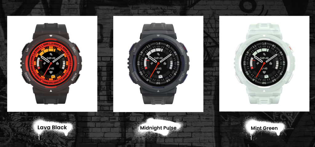  Amazfit Active Edge Smart Watch with Stylish Rugged