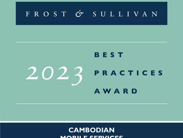 Frost & Sullivan Recognizes Cellcard with the 2023 Cambodian Product Leadership Award for Offering Innovative Products that Provide Affordable Access to Mobile Data