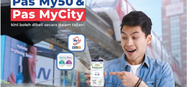 Key Visual RapidKL My50 & MyCity Pass online purchase