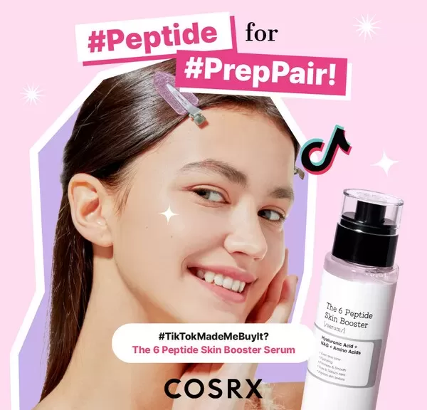 COSRX Launches TikTok Campaign Calling Upon Consumers to 'PrepPair' A Perfect Canvas to Elevate Skincare Results