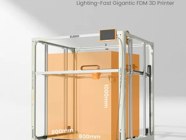 ELEGOO Unveils the OrangeStorm Giga, A Game Changing 3D Printing Innovation on Kickstarter