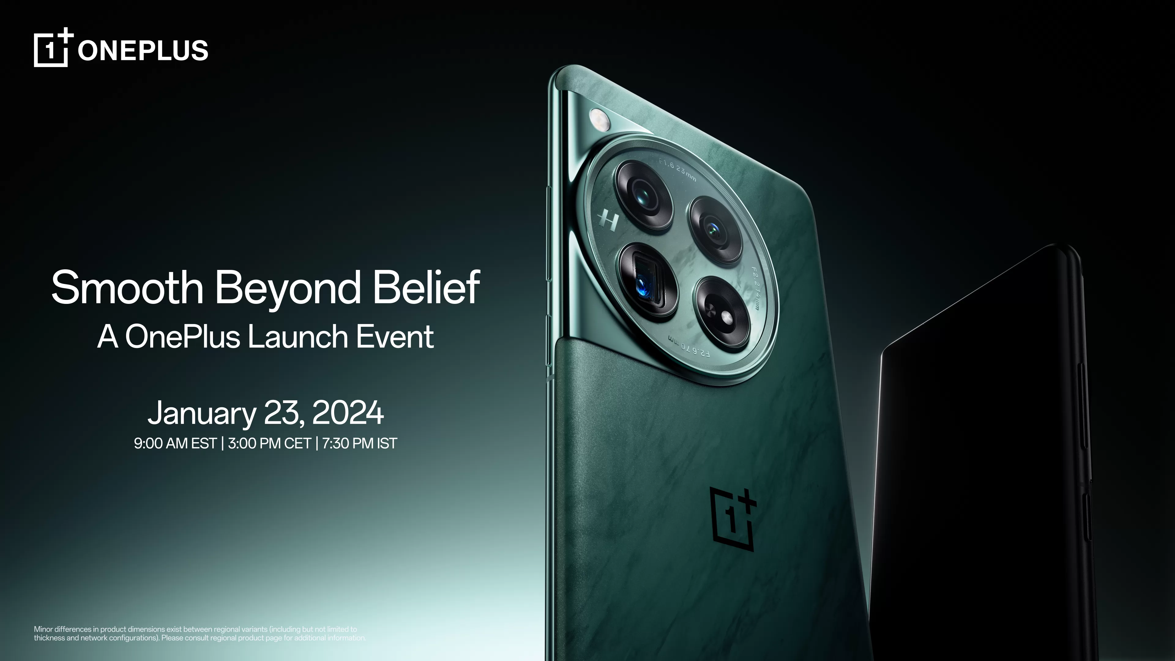 OnePlus Launch Event January 2024
