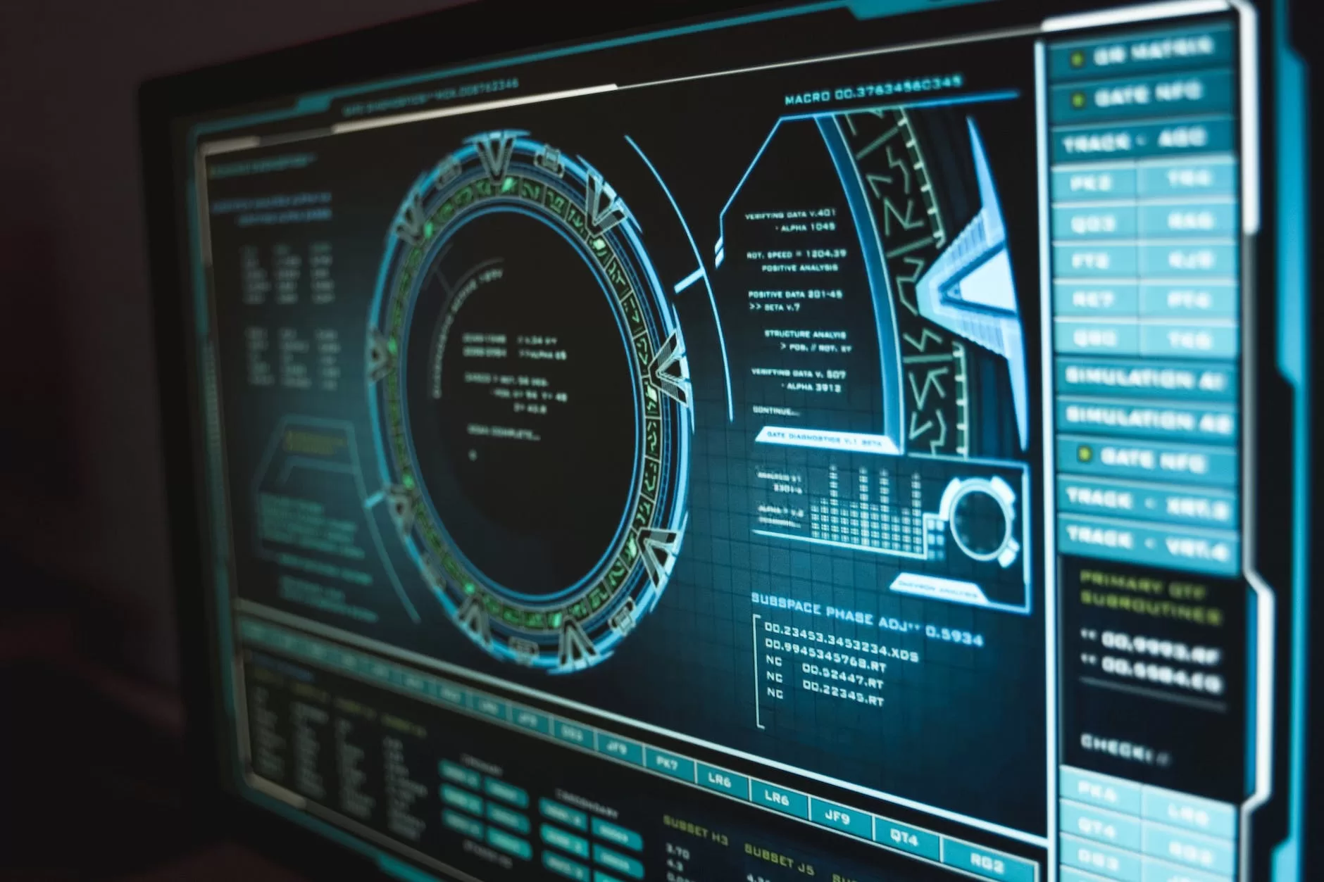 close up view of system hacking