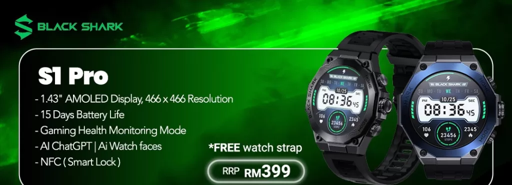 Black Shark S1 Pro Smartwatch pricing