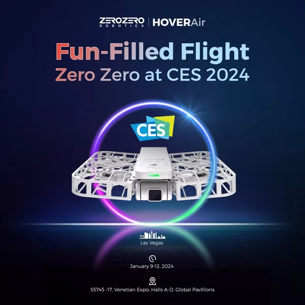 Zero Zero to Bring HOVERAirX1 Pocket Sized Self Flying Camera to CES