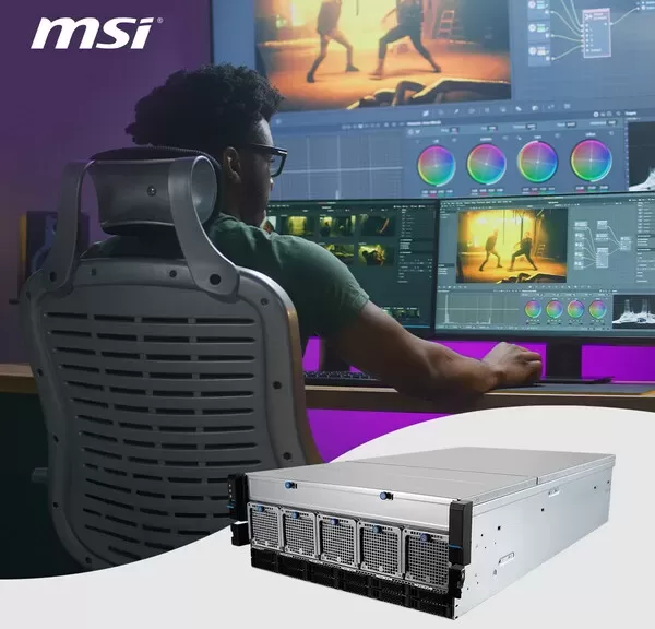 MSI Showcases GPU Servers for Media and Entertainment Industry at 2024 NAB Show