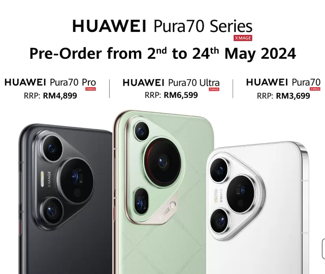 Huawei Pura70 preorder