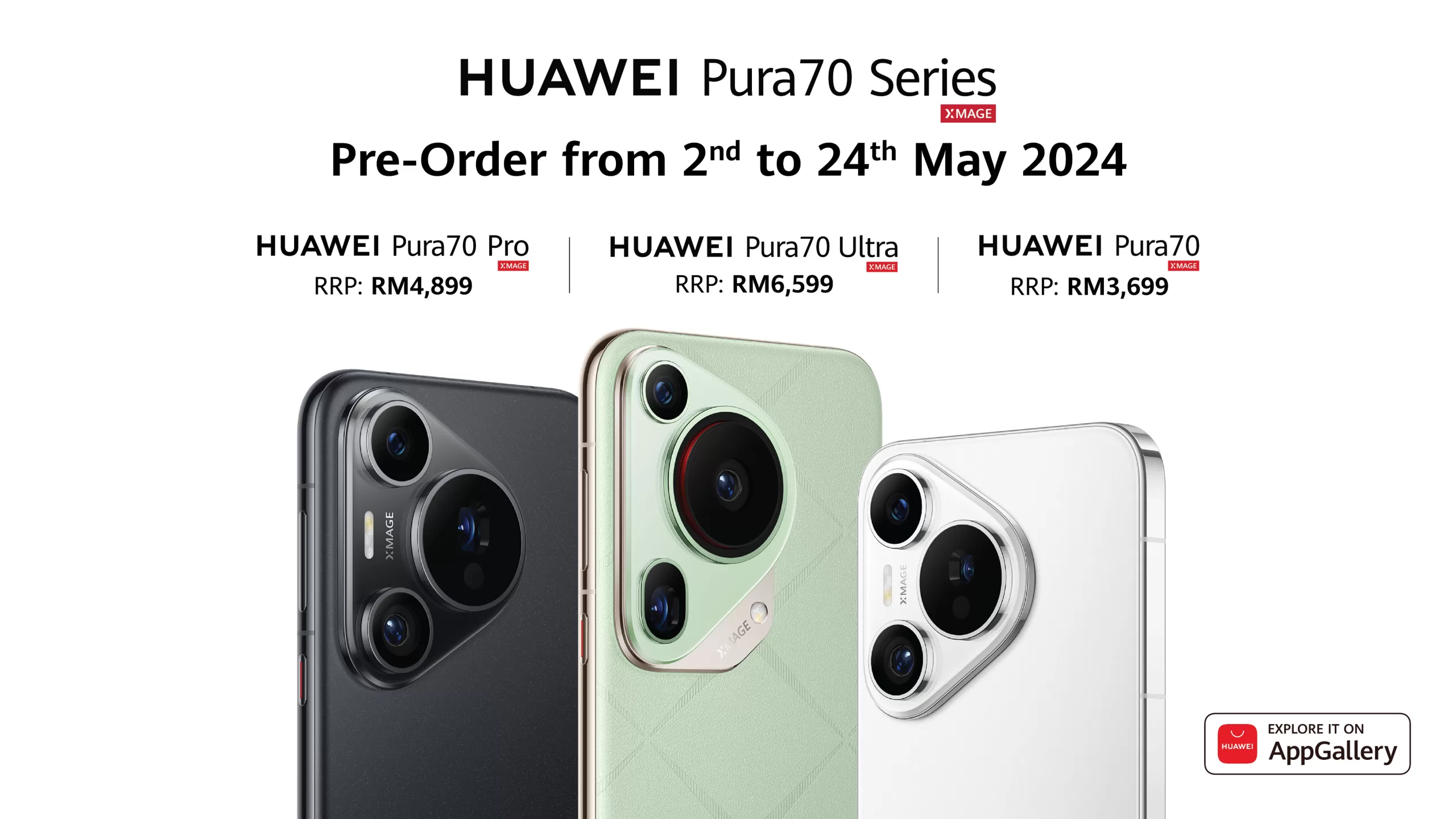 Huawei Pura70 preorder