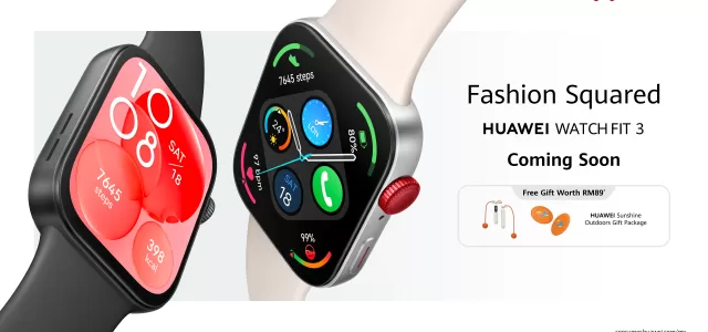 IMAGE 1 HUAWEI Watch Fit 3 Coming Soon