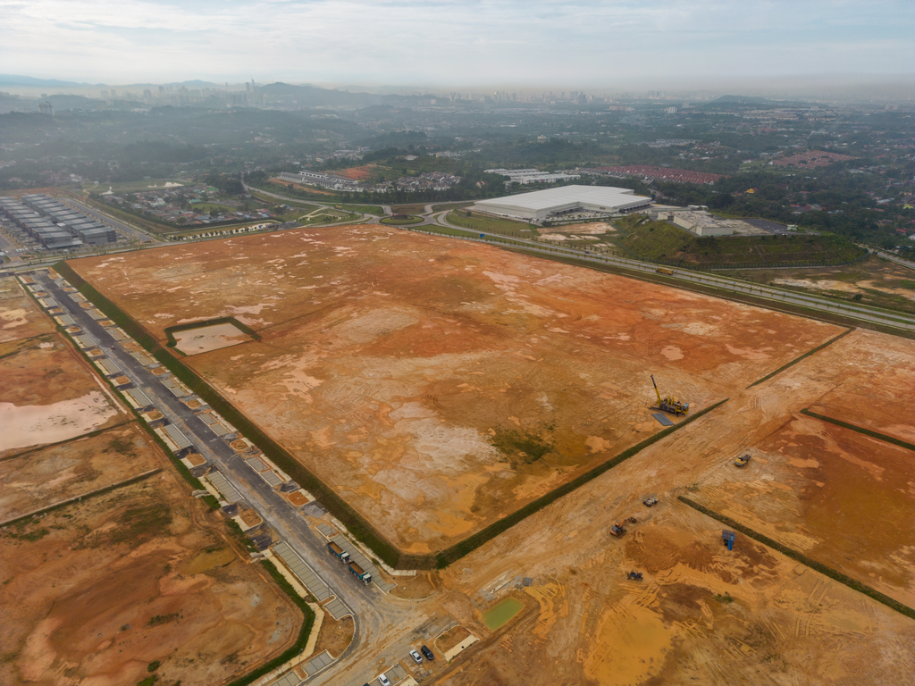 Image 2 Actual Site for Google first data center and Google Cloud region in Elmina Business Park Malaysia
