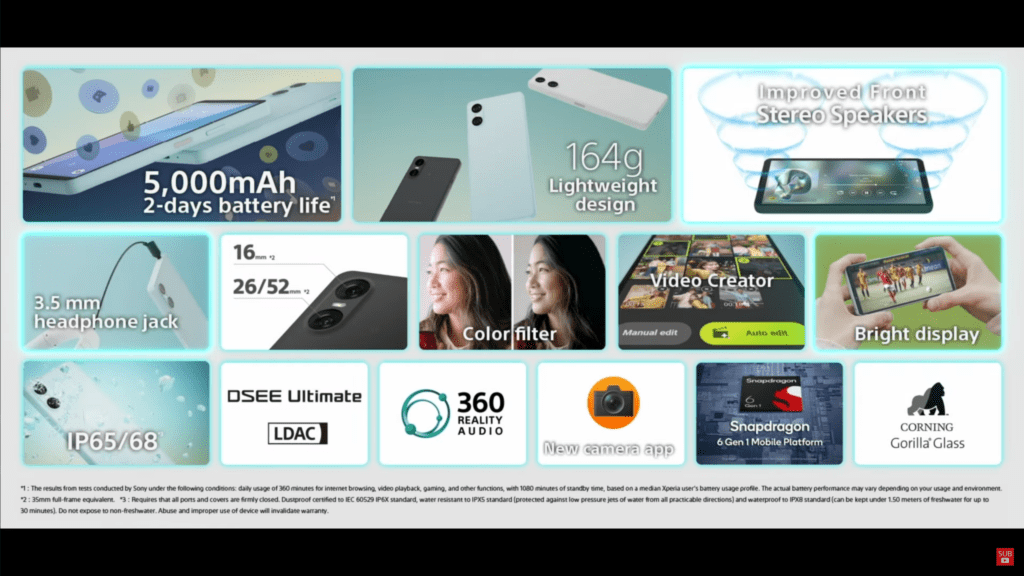 Screenshot 2024 05 15 at 20 04 08 Xperia 1 VI Xperia 10 VI Product Announcement May 2024